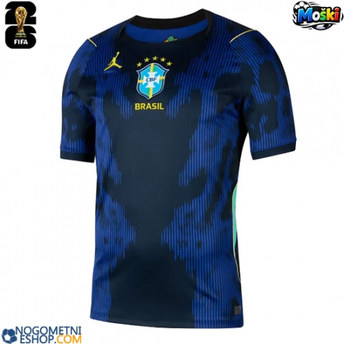 Moški Nogometni dresi Brazilija Gostujoči SP 2026 Kratek Rokav